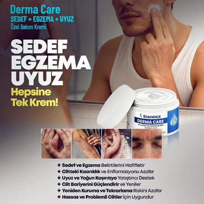 Derma Care 360 - Sedef, Egzema ve Cilt Problemlerine Özel Bakım Kremi 120Ml