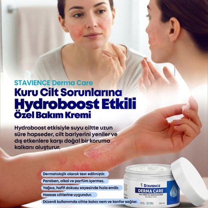 Derma Care 360 - Sedef, Egzema ve Cilt Problemlerine Özel Bakım Kremi 120Ml